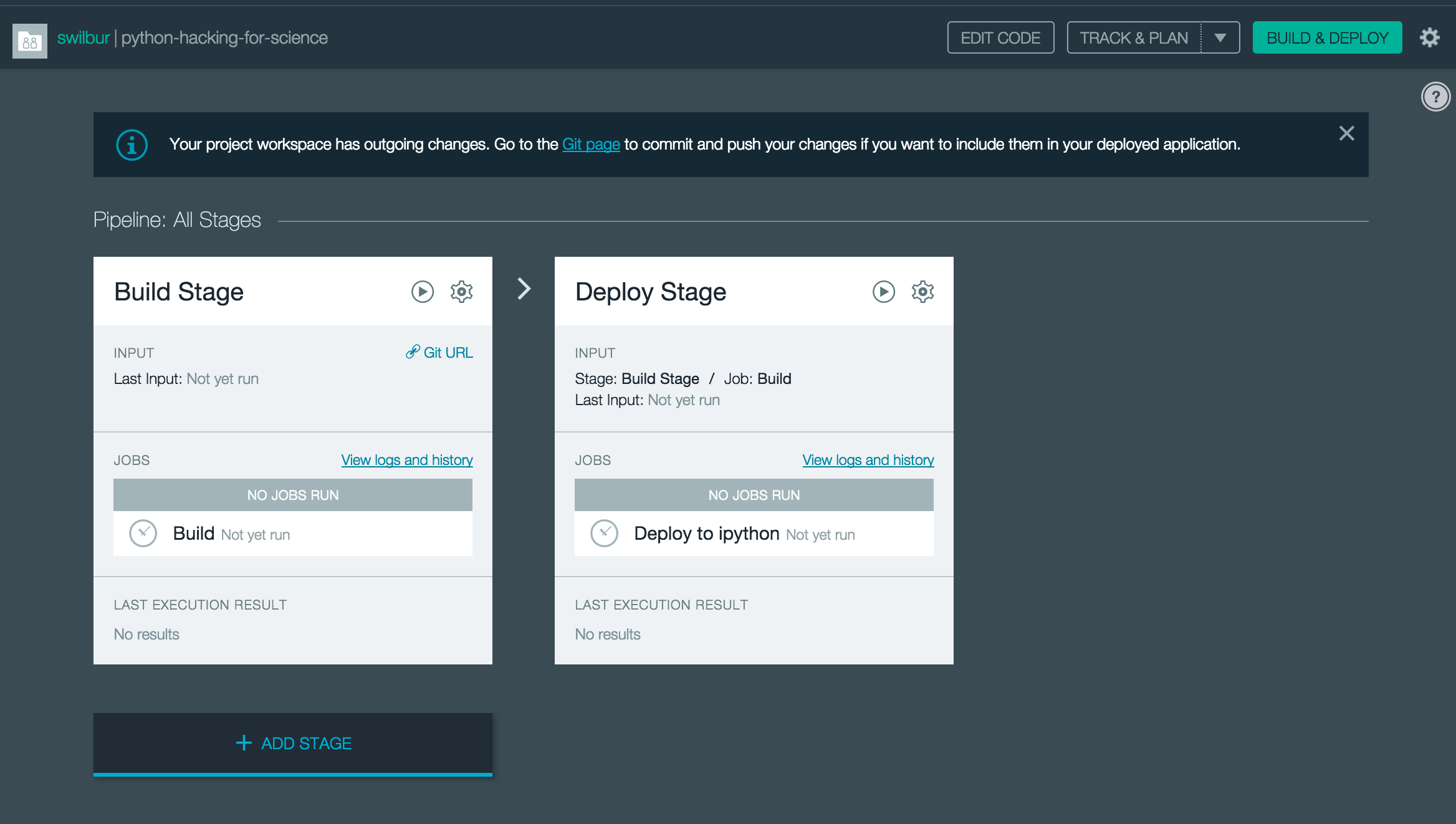 IBM DevOps Services Project Default Continuous Delivery Pipeline